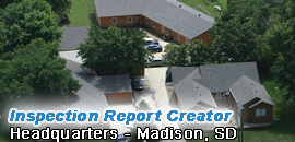 Inspection Report Creator - Madison SD Inspection Report Creator - Madison SD